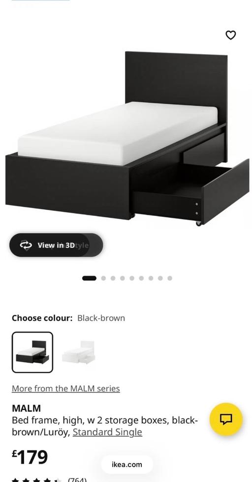  — IKEA single bed frame