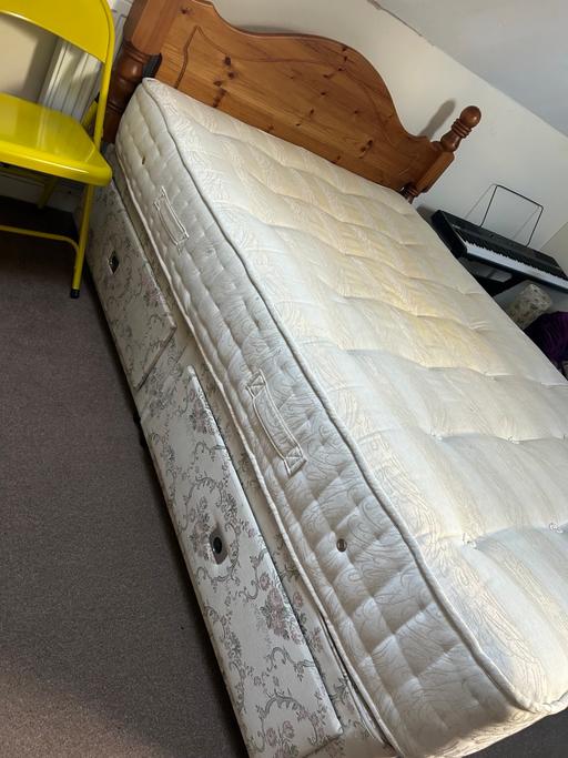  — Double bed with storage draws x 4
