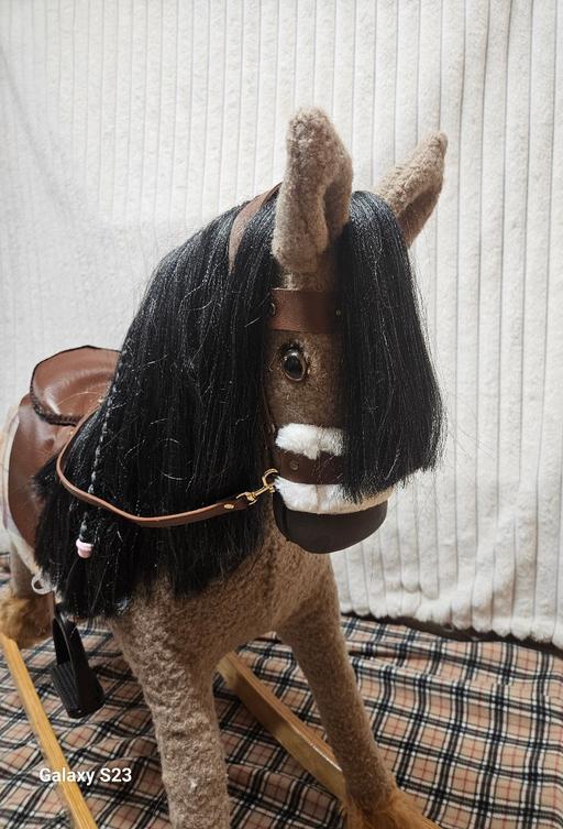  — up cycled rocking horse