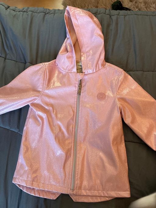  — Glittery pink coat she 1.5-2 years