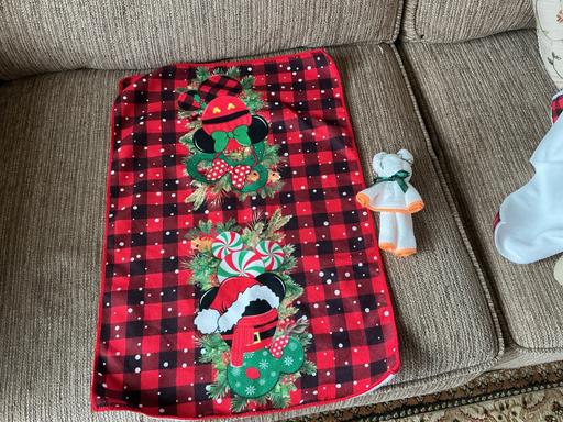  — Christmas tea towel  & dish cloth