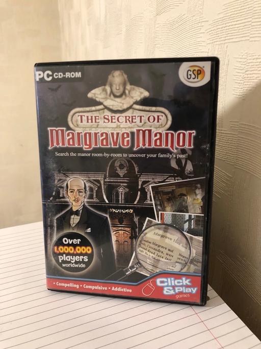  — Secret of Margrave Manor - PC Video Game