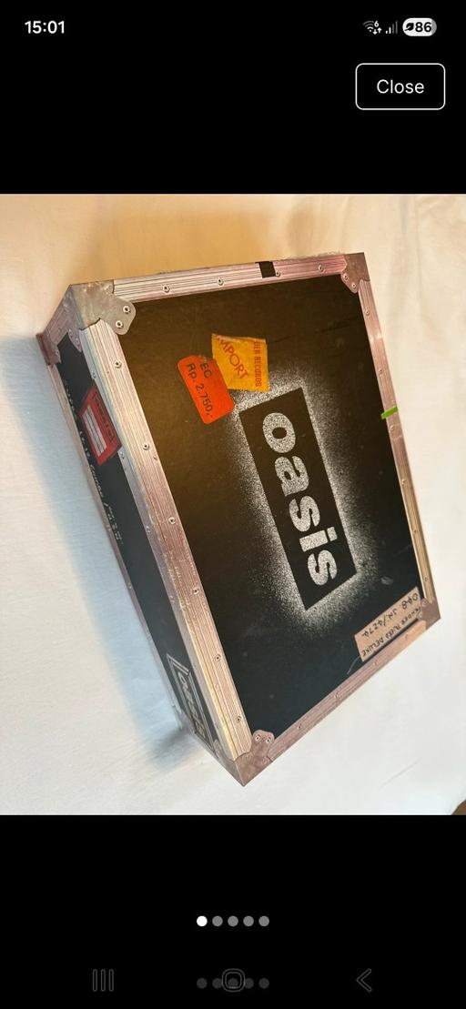  — oasis vip merc box Wembley