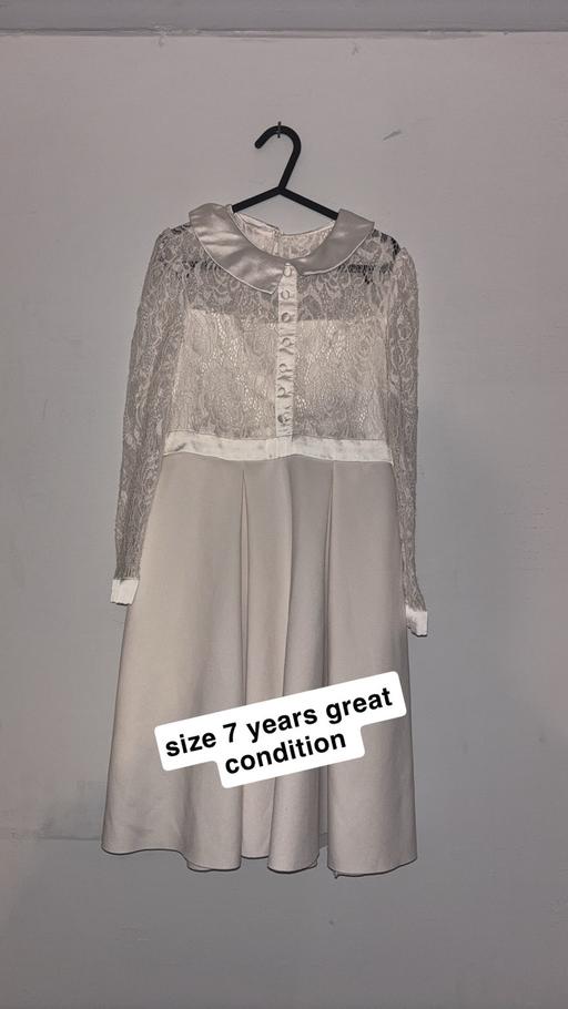  — Size 7 years girls party dress