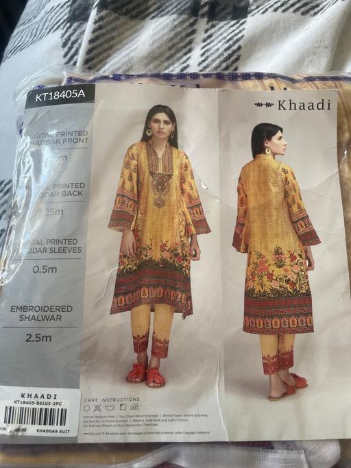  — Unstitched khaadi suit