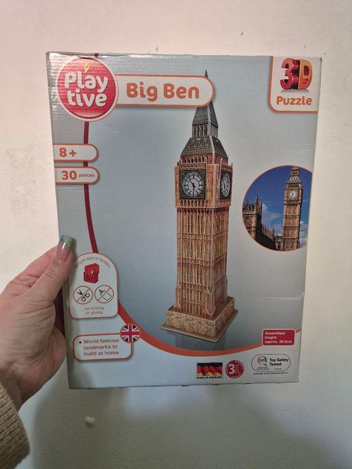  — new Big Ben 3D Puzzle