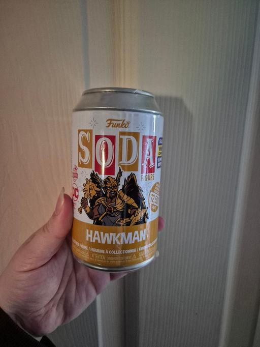  — new Funko Soda Figure DC Hawkman