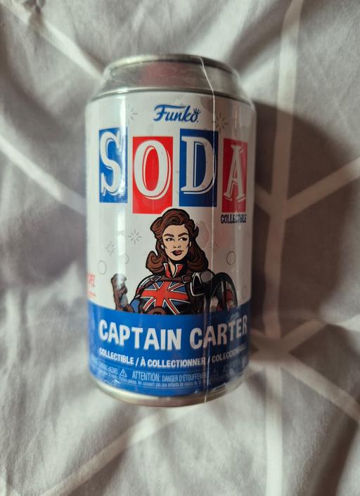  — new Funko Soda Collectible Fig Captain Carter
