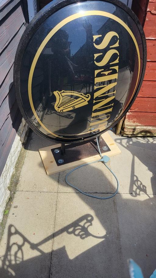  — vintage guiness advertising sign