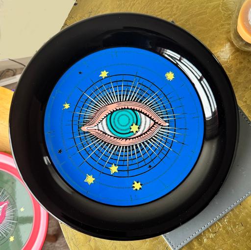  — Gucci tray STAR EYE black blue tray