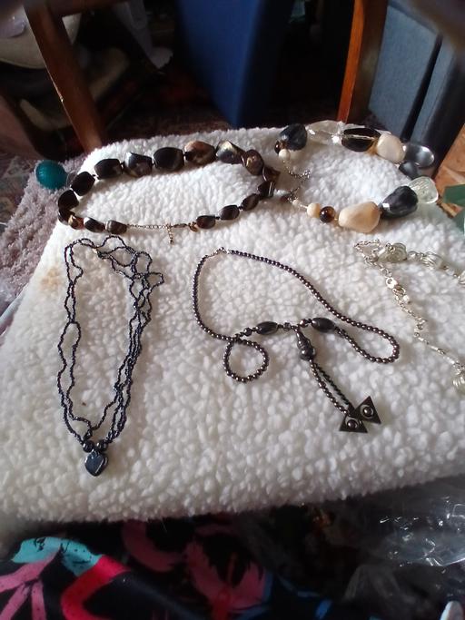  — 5 retro necklaces
