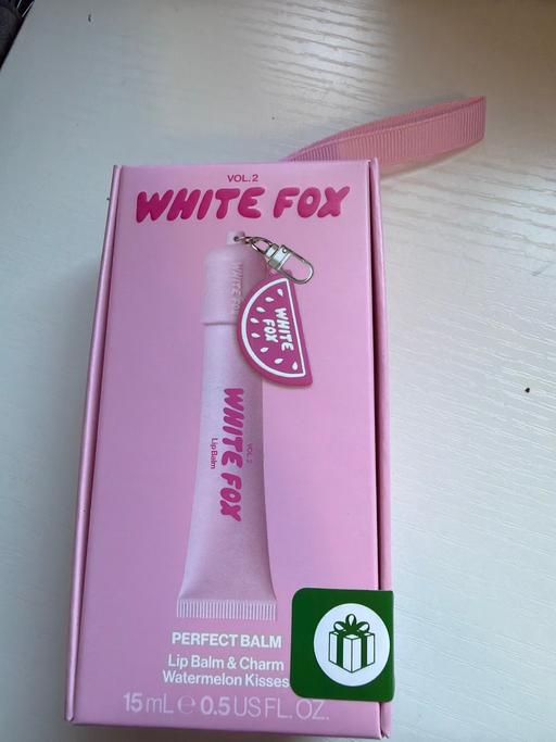  — New WhiteFox Lip Balm /Charm.  HALFPRICE