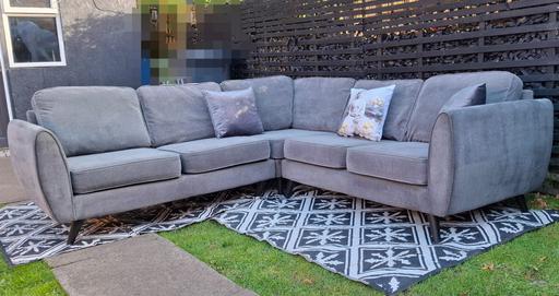  — Grey DFS Aurora Corner Sofa..