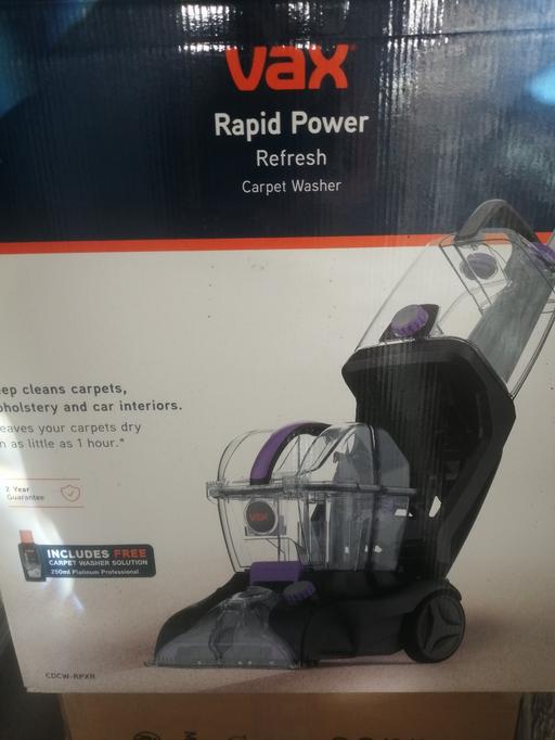  — New Vax Rapid power carpet washer