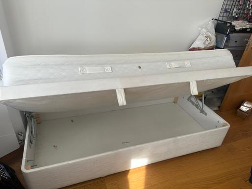  — Single storage bed with mattress