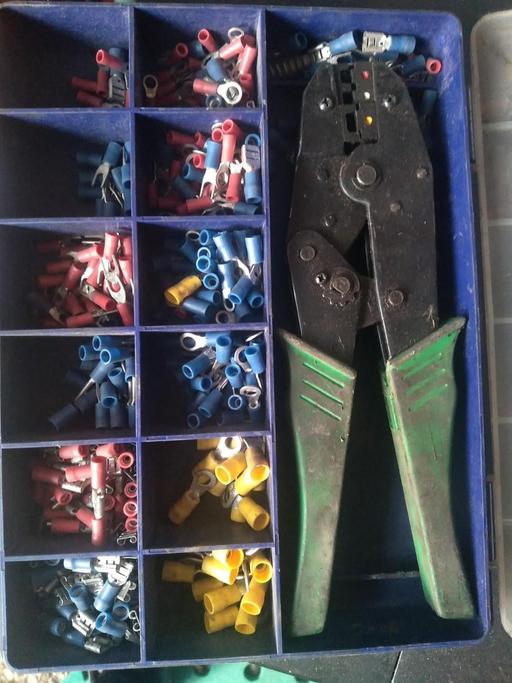  — Ratchet Crimping Tool with Box of Connectors