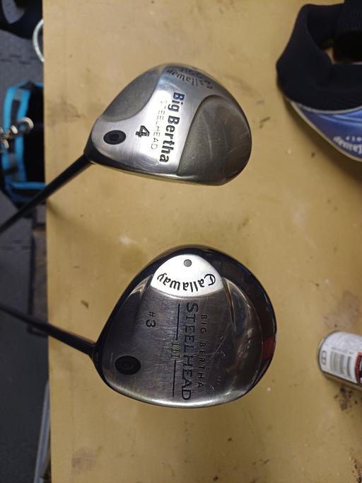  — Callaway 3 and 4 wood.