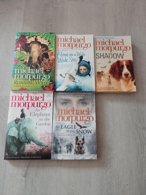  — 6 Michael Morpurgo books