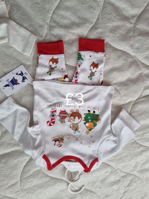  — Christmas baby outfit