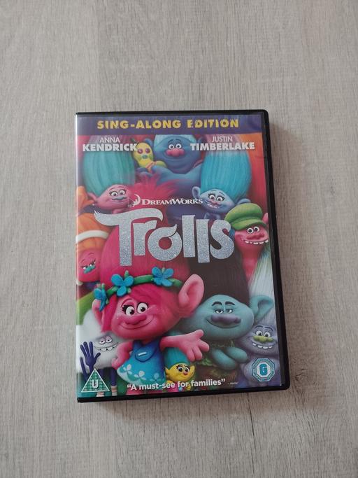  — Trolls sing along dvd
