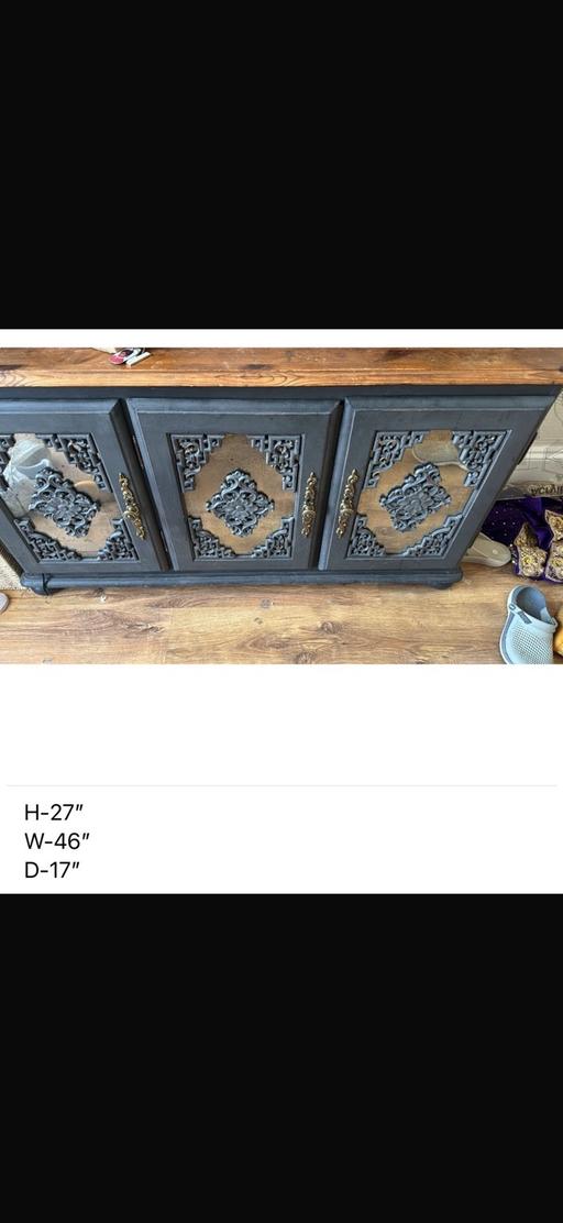  — Real wood up cycled shoe storage
