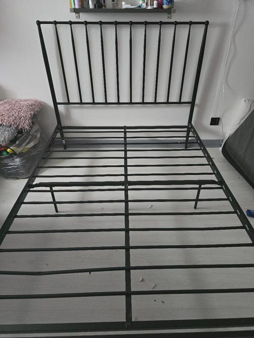  — Black Double Bed Metal Frame