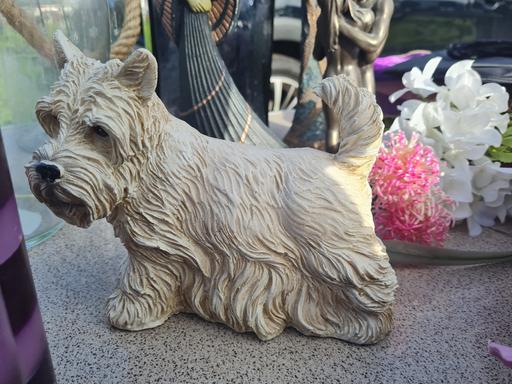  — Scotty dog statue