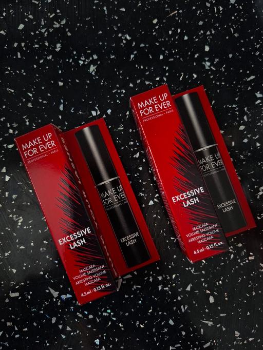  — MAKE UP FOR EVER Excessive lash X2 mascaras