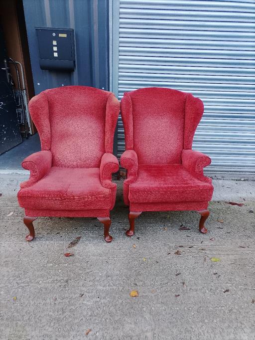  — parker knoll wingback chairs