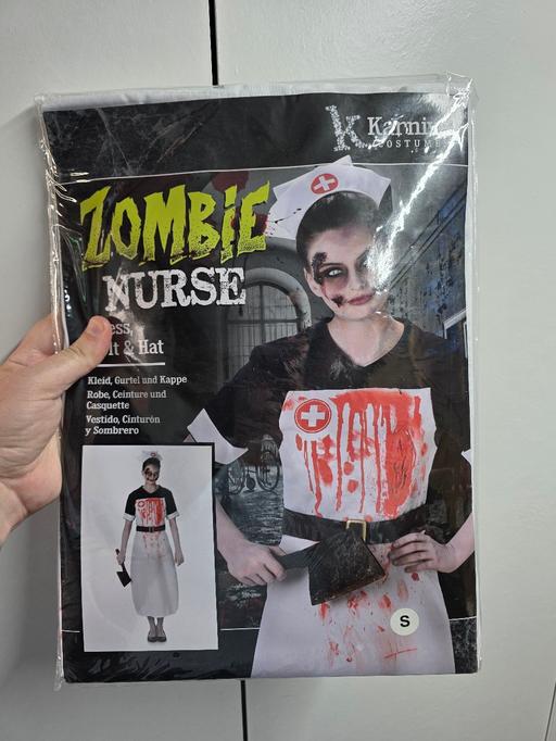  — Zombie Nurse Ladies Fancy Dress Halloween S