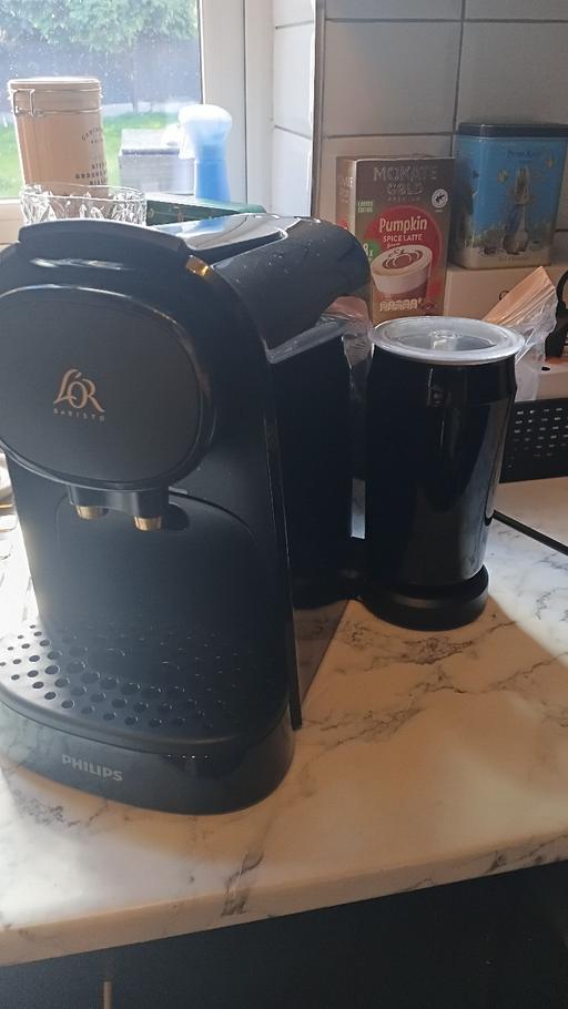  — L'OR DUAL COFFEE MACHINE WITH MILK FROTHER