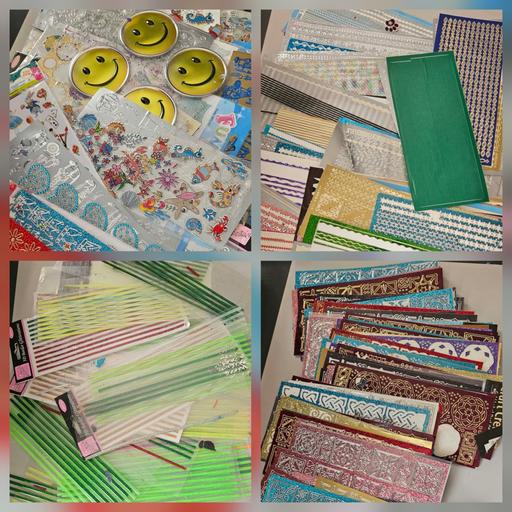  — JOB LOT - Crafting/Card making stickers etc