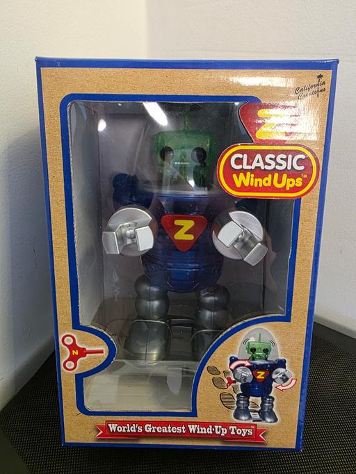  — Z classic wind-up Robot toy Rogan