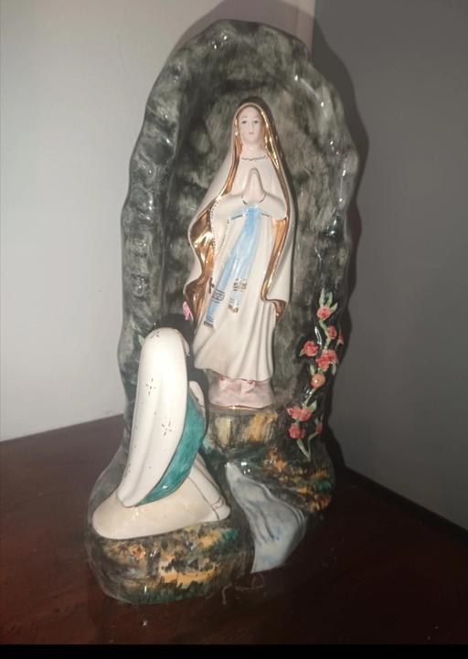  — vintage our lady of Lourdes figurine