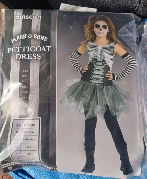  — black & bone petticoat dress age 8-10. new