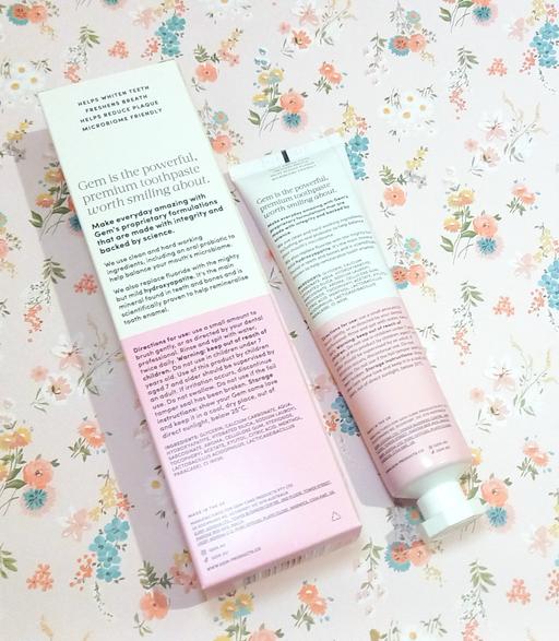  — Gem Triple Whitening Toothpaste 75ml Pink Mar