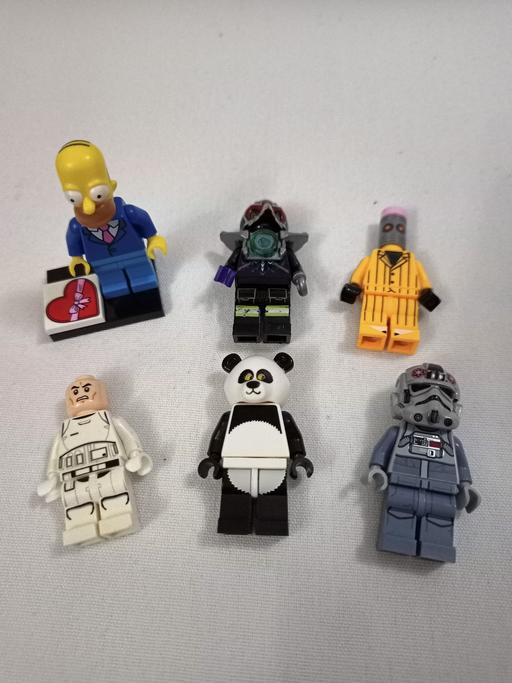  — LEGO MINI FIGURES MIXED X6.