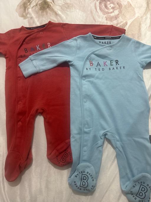  — 0-3months Ted Baler sleepsuits