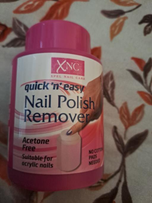  — nail varnish remover