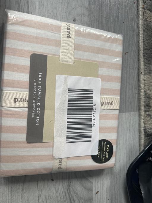  — 2 yard cotton pillowcases