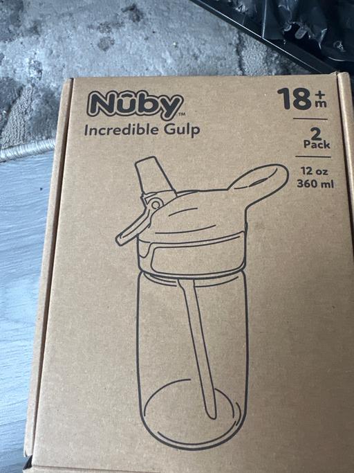  — Brand new pack of 2 girls nuby cups