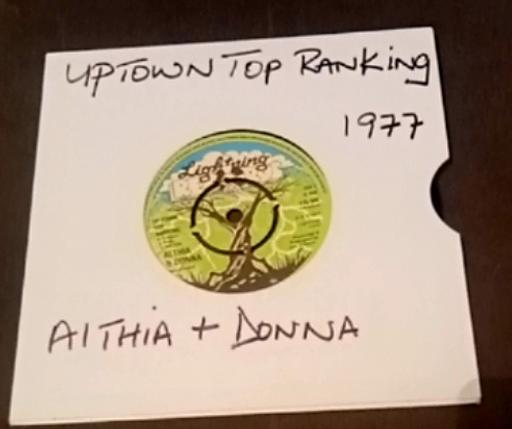  — reggae 7inch uptown top ranking