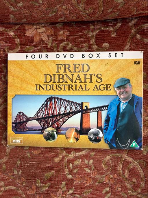  — Fred Dibnah industrial age DVD box set