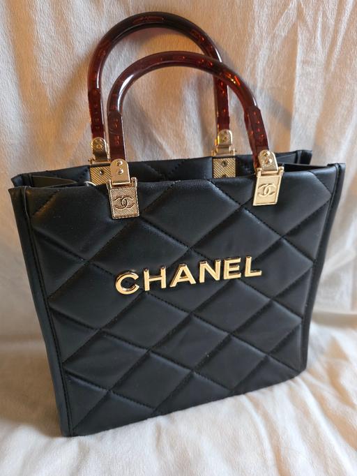 quilted Tote bag faux leather unbranded