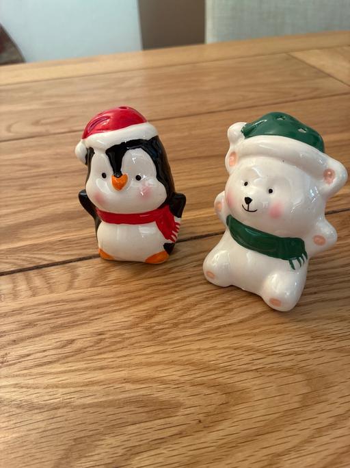  — Christmas Salt and Pepper Pots