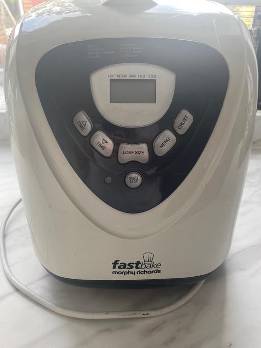  — Bread maker