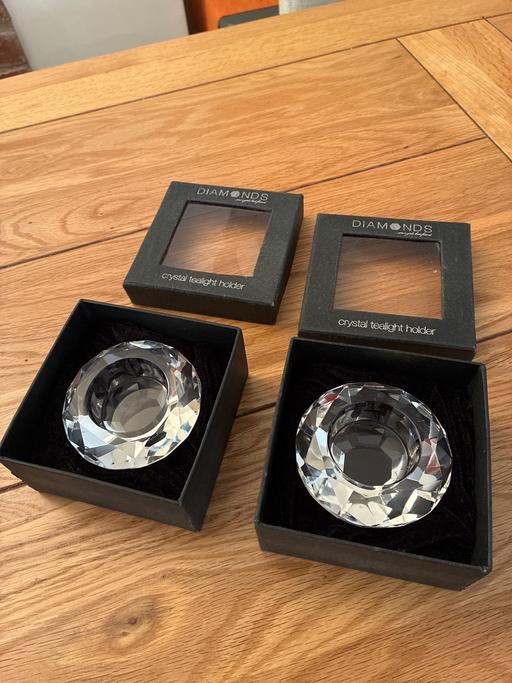  — Crystal Tealight Holders