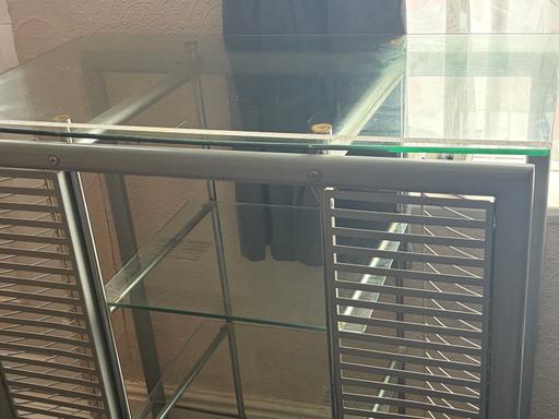  — Metal dvd/games cupboard