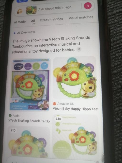  — As New Vtech shaking sounds tambourine