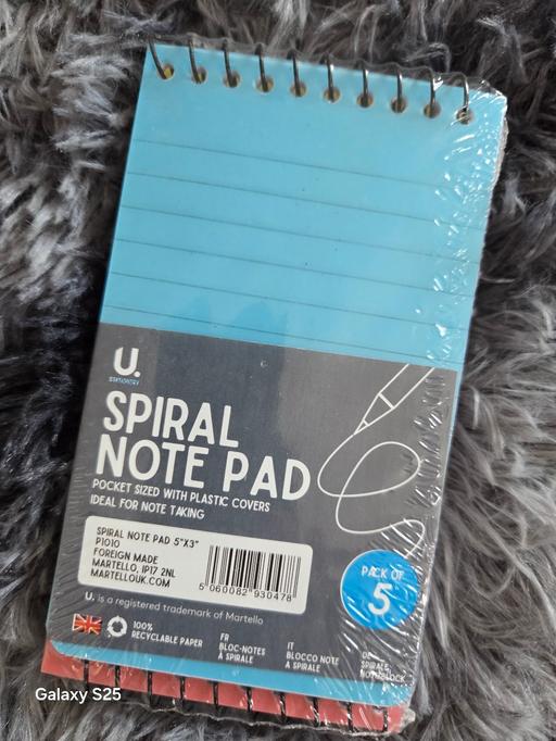  — notepads